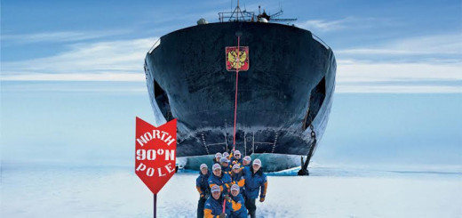 50 Years of Victory am Nordpol. Foto: Poseidon Expeditions