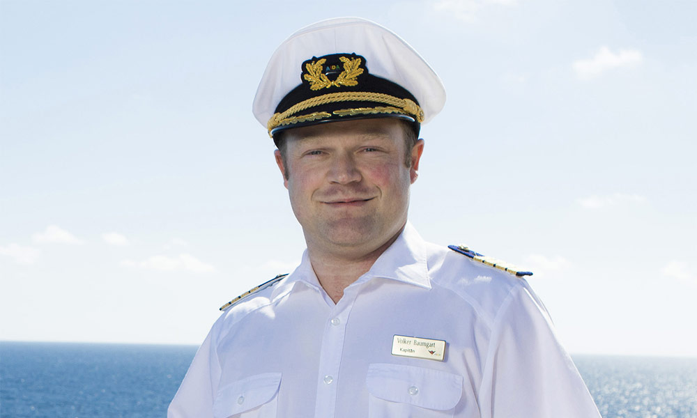 AIDA Kapitän Volker Baumgart