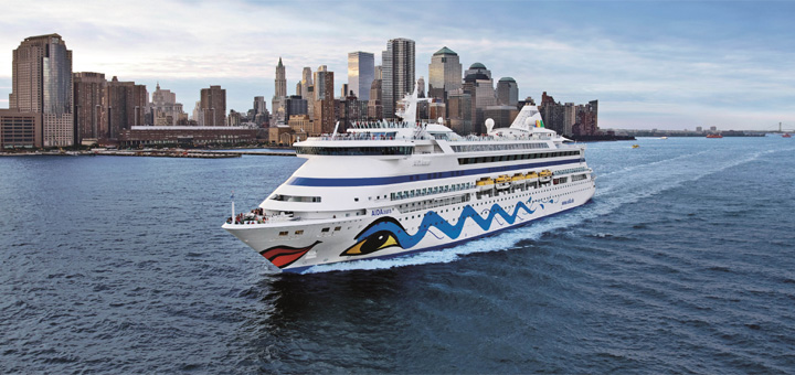 AIDA in New York. Foto: AIDA Cruises
