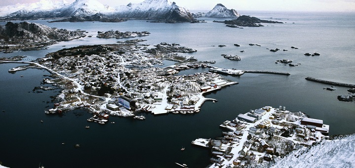 AIDA auf den Lofoten. Foto: AIDA Cruises