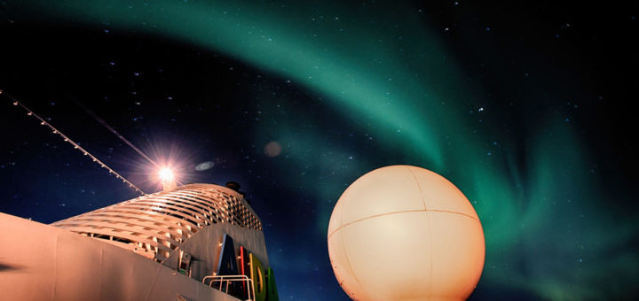 AIDA Polarlichter. Foto: AIDA Cruises