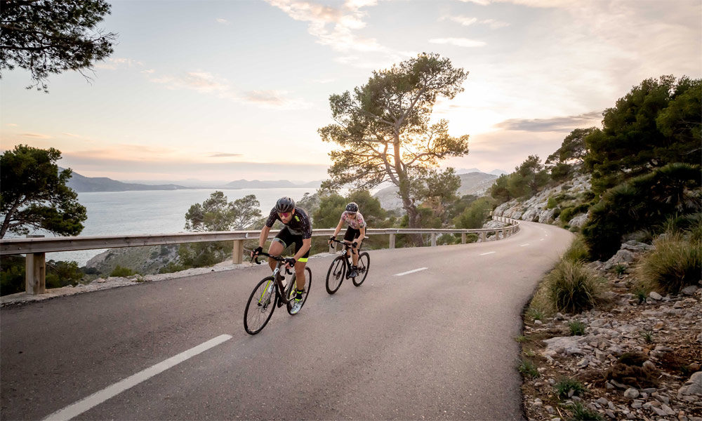 AIDA Rennradfahrer. Foto: AIDA Cruises