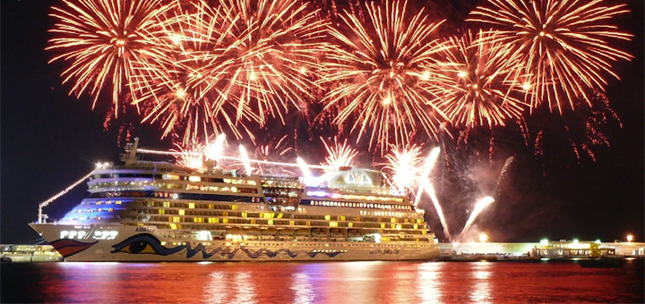 Zu Silvester mit AIDA auf Kreuzfahrt. Foto: AIDA Cruises