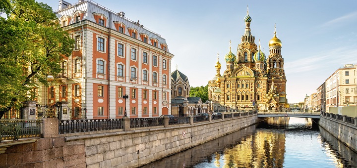 AIDA in Sankt Petersburg. Foto: AIDA Cruises