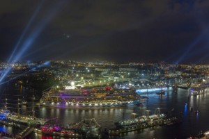 AIDAmar Taufe im Hamburger Hafen. Foto: AIDA Cruises