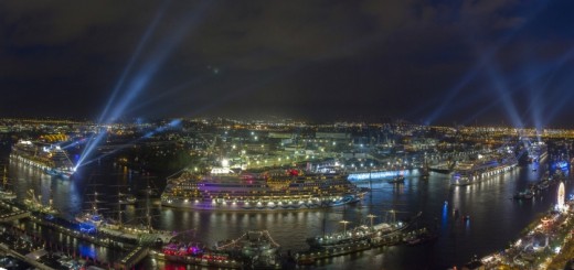 AIDAmar Taufe im Hamburger Hafen. Foto: AIDA Cruises