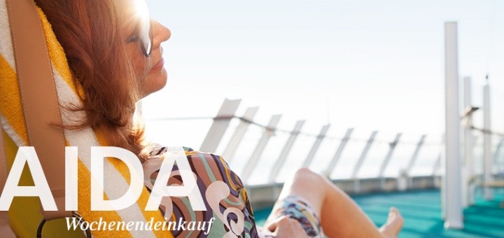 AIDA Wochenendeinkauf. Foto: AIDA Cruises