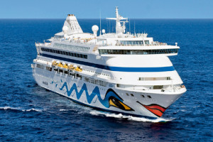 AIDAaura auf Kreuzfahrt. Foto: AIDA Cruises