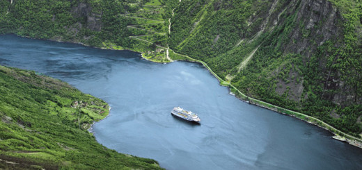 AIDAaura in Norwegen. Foto: AIDA Cruises