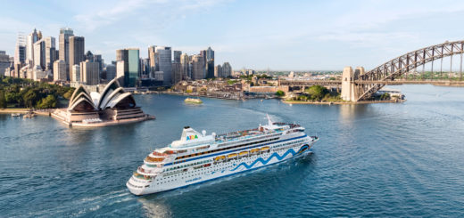 AIDAaura in Sydney. Foto: AIDA Cruises