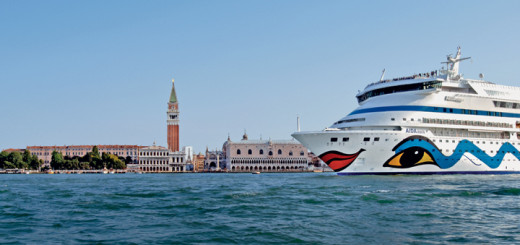AIDAaura in Venedig. Foto: AIDA Cruises