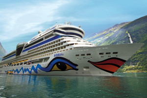 AIDAblu in Norwegen. Foto: AIDA Cruises