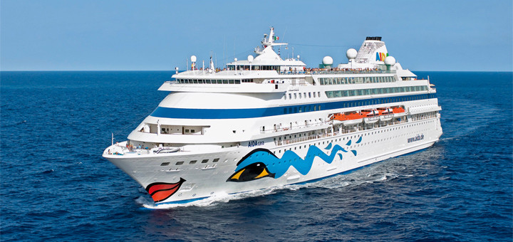 AIDAcara auf Kreuzfahrt. Foto: AIDA Cruises