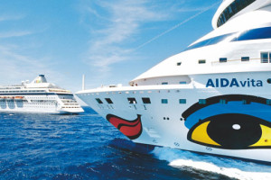 AIDAcara und AIDAvita. Foto: AIDA Cruises
