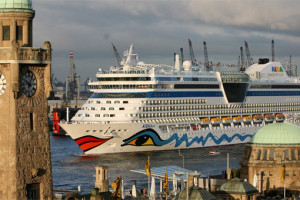 AIDAdiva in Hamburg. Foto: AIDA Cruises