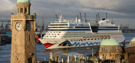 AIDAdiva in Hamburg. Foto: AIDA Cruises
