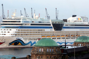 AIDAluna in Hamburg. Foto: AIDA Cruises