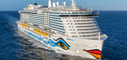 AIDAnova auf See. Foto: AIDA Cruises