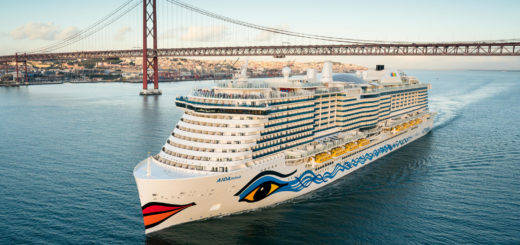 AIDAnova in Lissabon. Foto: AIDA Cruises