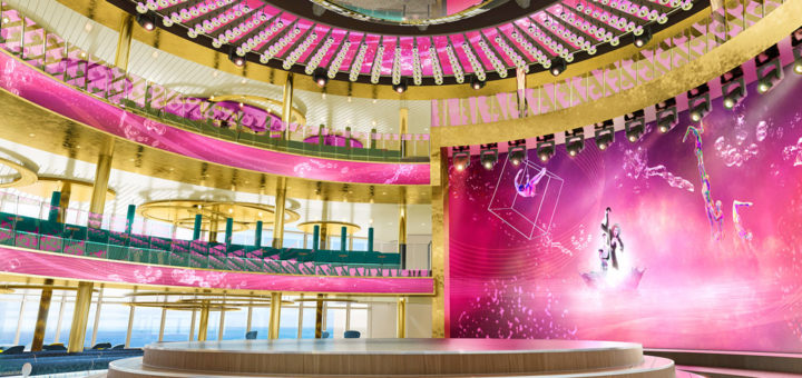 AIDAnova Theatrium. Foto: AIDA Cruises