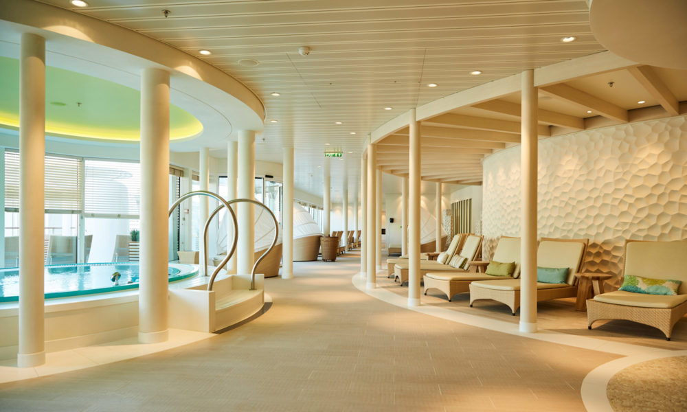 Organic Spa auf AIDAperla