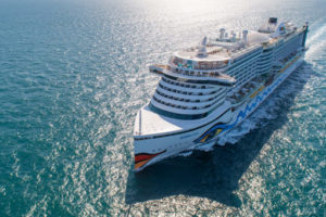 AIDAprima auf Kreuzfahrt. Foto: AIDA Cruises