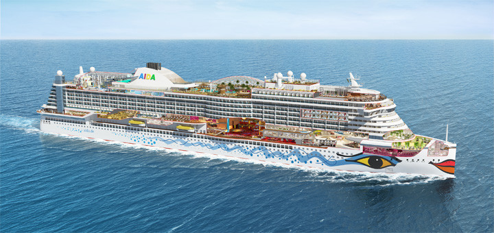 AIDAprima, eine neue Generation. Foto: AIDA Cruises