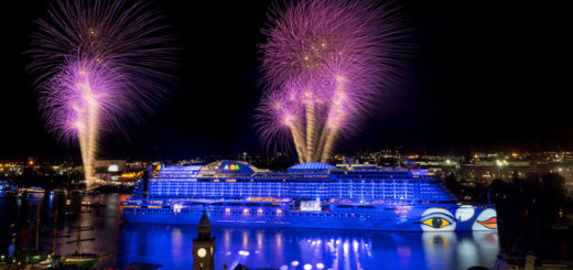 Taufe von AIDAprima beim 827. Hamburger Hafengeburtstag. Foto: AIDA Cruises