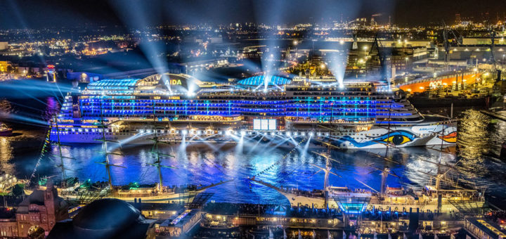 Taufe von AIDAprima beim 827. Hamburger Hafengeburtstag. Foto: Jan Schugardt / AIDA Cruises