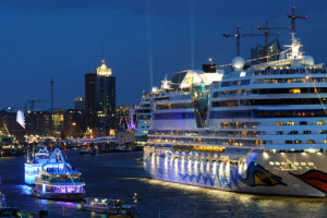 AIDAsol in Hamburg. Foto: AIDA Cruises