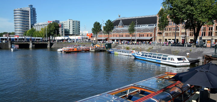 Hafen von Amsterdam. Foto: Udo Horn