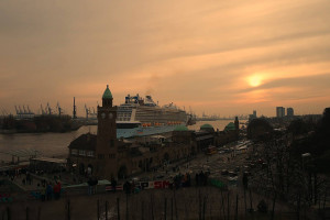 Anthem of the Seas in Hamburg. Foto: Michael Unzen