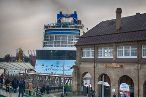 Anthem of the Seas in Hamburg. Foto: Michael Unzen