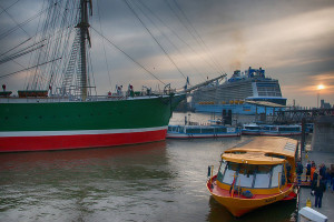 Anthem of the Seas in Hamburg. Foto: Michael Unzen