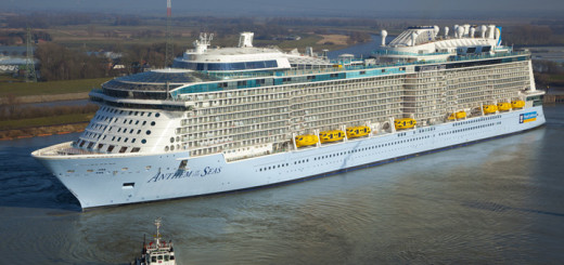 Anthem of the Seas in Papenburg. Foto: Meyer Werft