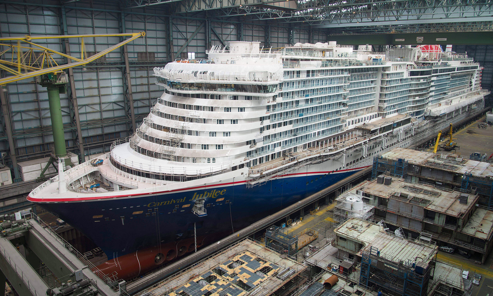 Meyer Werft Überführung der Carnival Jubilee » Kreuzfahrtpiraten