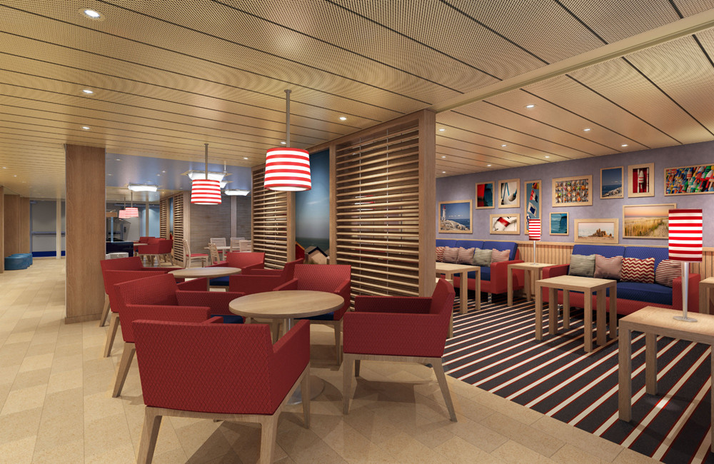 Family Lounge auf Carnival Vista. Foto: Carnival Cruise Lines