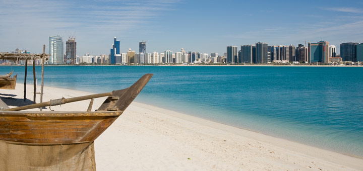 Skyline von Abu Dhabi. Foto: Costa Kreuzfahrten