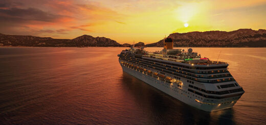 Sonnenuntergang auf Costa Kreuzfahrten