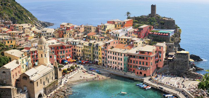 Cinque Terre mit Costa Kreuzfahrt entdecken. Foto: Costa Kreuzfahrten