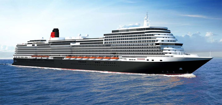 Neues Kreuzfahrtschiff der Cunard Line