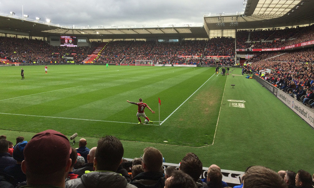 Premier League live im Riverside Stadium von Middlesbrough