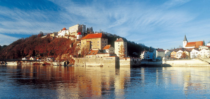 Passau an der Donau mit 1AVista Reisen. Foto: 1AVista Reisen