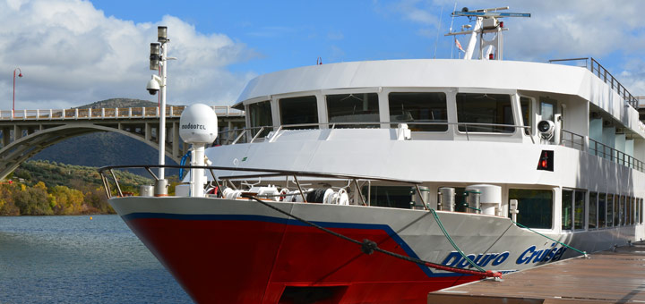 Douro Cruiser in Barca d'Alva. Foto: Udo Horn