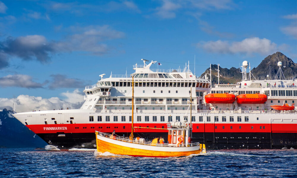 MS Finnmarken von Hurtigruten