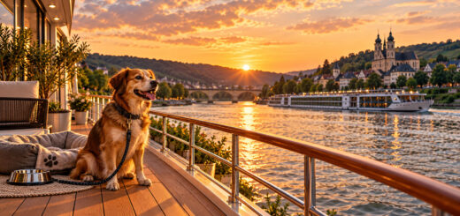 Flusskreuzfahrt mit Hund