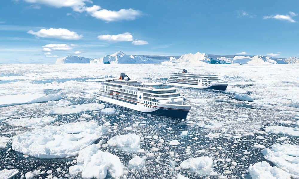 HANSEATIC nature und HANSEATIC inspiration. Foto: Hapag-Lloyd Cruises