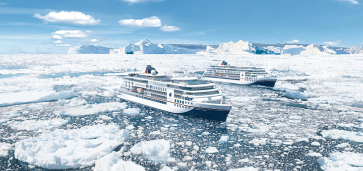 HANSEATIC nature und HANSEATIC inspiration. Foto: Hapag-Lloyd Cruises