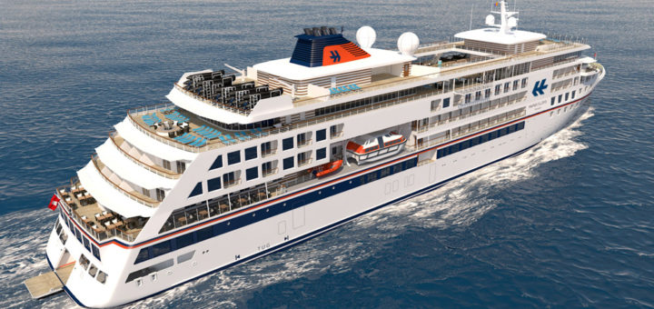 Hapag-Lloyd Cruises Expeditionsschiff-Neubau. Foto: Hapag-Lloyd Cruises