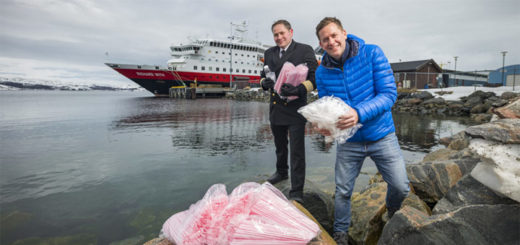 Hurtigruten wird plastikfrei